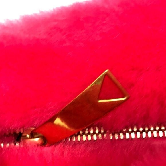 Authenticity Guarantee BOTTEGA VENETA mini the jodifer Hand Bag Faux fur pi - Picture 4 of 12